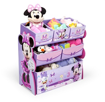 Delta Enterprise Minnie Multi-Bin Toy Organizer for Girls