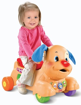 Fisher Price Laugh and Learn Ride-to-Stride Puppy