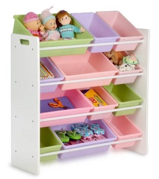 Honey-Can-Do Kids Toy Organizer and Storage Bins 