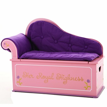 girl toy chest bench