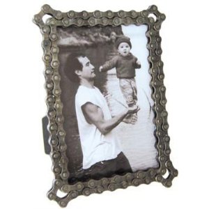 Bike Chain Picture Frame