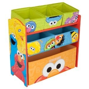 Sesame Street Multi Bin Organizer