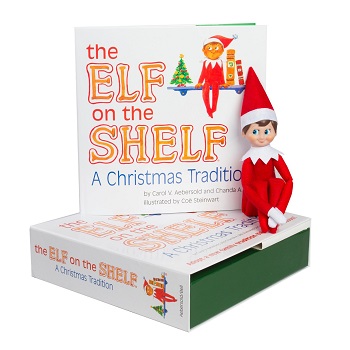 The Elf on the Shelf a Christmas Tradition with Blue Eyeed North Pole