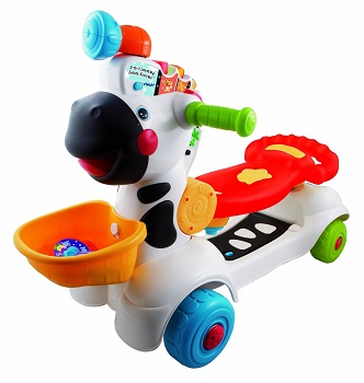 Vtech 3-in-1 Learning Zebra Scooter